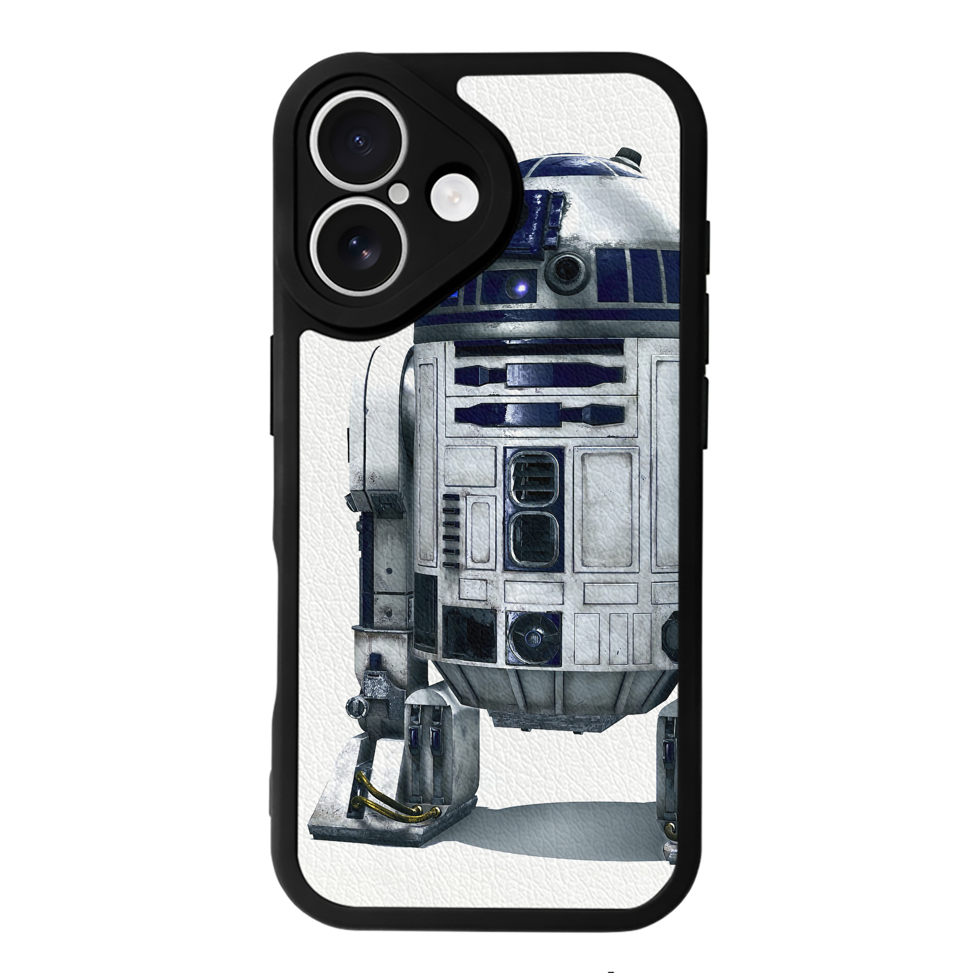 （画像用） スター・ウォーズ Star Wars 【iPhone 16シリーズ対応】シリコンスマホケース（レザー調） 材質：シリコン